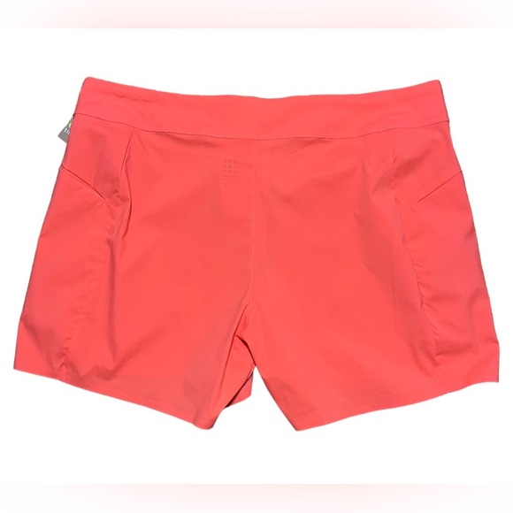 Title Nine Incrediboardie Swim Shorts 4” In Clementine NWT Sz 14 - Picture 2 of 16